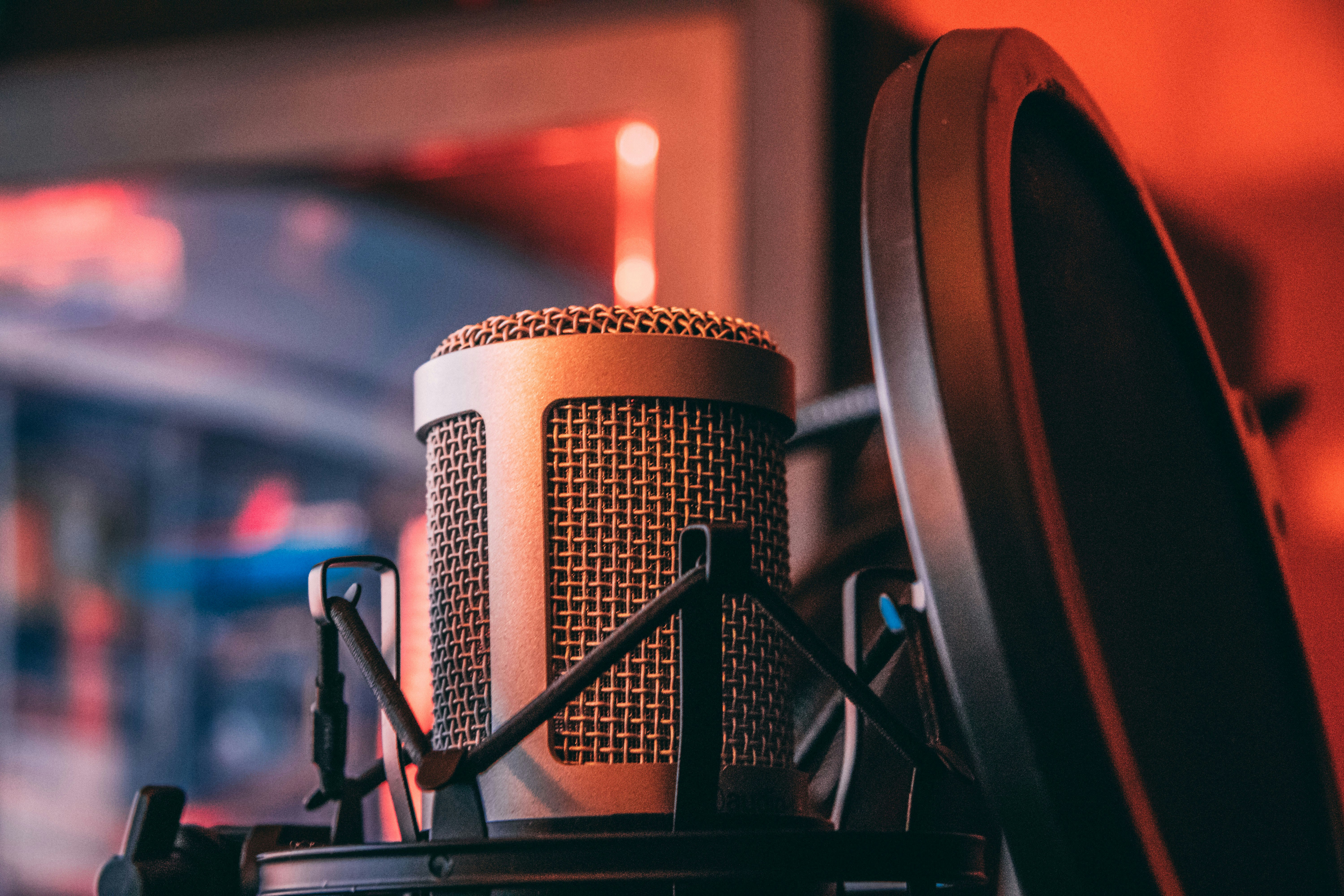 Podcast microphone